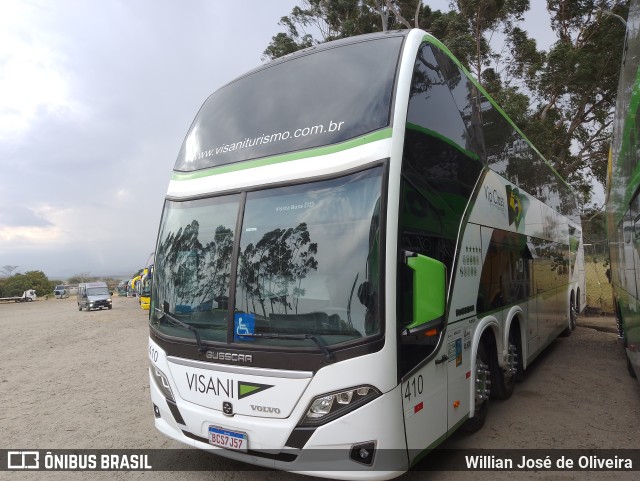 Visani Turismo 410 na cidade de Roseira, São Paulo, Brasil, por Willian José de Oliveira. Número da foto: #11383671.