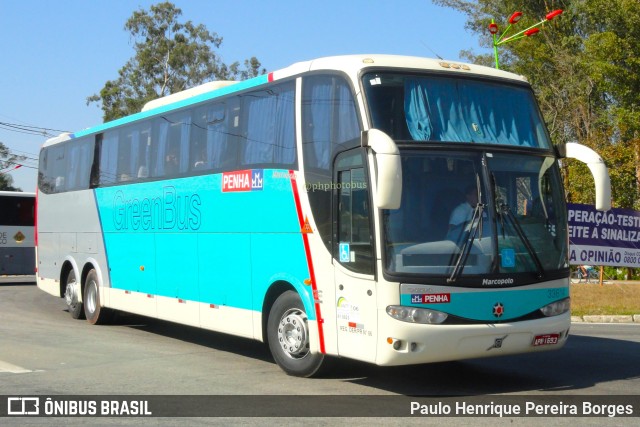 Empresa de Ônibus Nossa Senhora da Penha 33614 na cidade de Resende, Rio de Janeiro, Brasil, por Paulo Henrique Pereira Borges. ID da foto: 11382974.