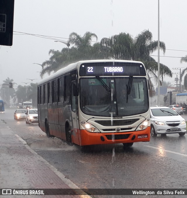 Planeta Transportes Rodoviários 3013 na cidade de Serra, Espírito Santo, Brasil, por Wellington  da Silva Felix. ID da foto: 11381262.