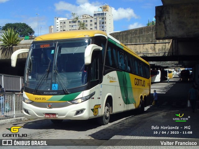 Empresa Gontijo de Transportes 19435 na cidade de Belo Horizonte, Minas Gerais, Brasil, por Valter Francisco. ID da foto: 11382076.