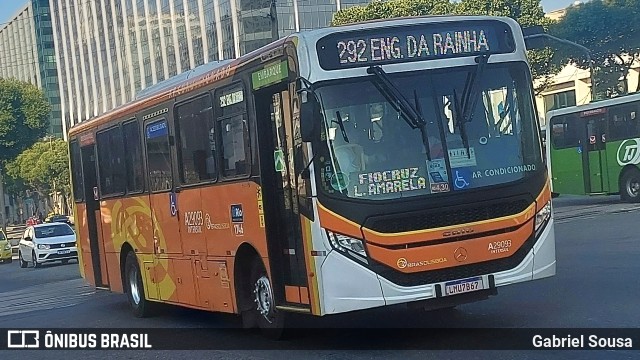 Empresa de Transportes Braso Lisboa A29093 na cidade de Rio de Janeiro, Rio de Janeiro, Brasil, por Gabriel Sousa. ID da foto: 11383858.