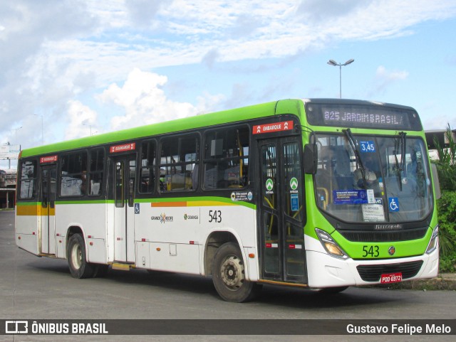 Rodoviária Caxangá 543 na cidade de Recife, Pernambuco, Brasil, por Gustavo Felipe Melo. ID da foto: 11383764.