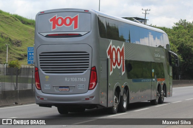 Auto Viação 1001 RJ 108.1143 na cidade de Barra Mansa, Rio de Janeiro, Brasil, por Maxwel Silva. Número da foto: #11382358.