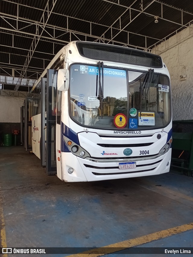 Viação Pinheiral 3004 na cidade de Pinheiral, Rio de Janeiro, Brasil, por Evelyn Lima. Número da foto: #11381589.