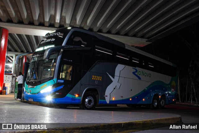 Rio Novo Transportes e Turismo 22202 na cidade de Cuiabá, Mato Grosso, Brasil, por Allan Rafael. Número da foto: #11384838.