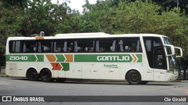 Empresa Gontijo de Transportes 21040 na cidade de São Paulo, São Paulo, Brasil, por Cle Giraldi. ID da foto: 11386720.