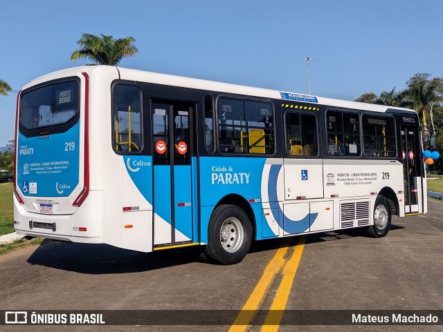 Colitur Transportes Rodoviários 219 na cidade de Paraty, Rio de Janeiro, Brasil, por Mateus Machado. ID da foto: 11385558.