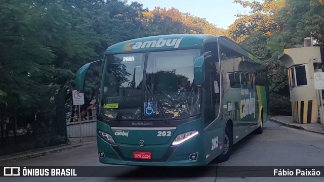 Auto Viação Cambuí 202 na cidade de São Paulo, São Paulo, Brasil, por Fábio Paixão. ID da foto: 11386356.