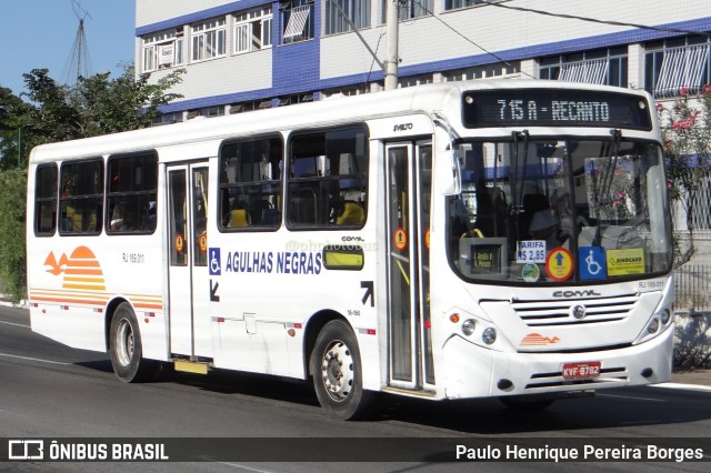 Viação Agulhas Negras RJ 169.011 na cidade de Volta Redonda, Rio de Janeiro, Brasil, por Paulo Henrique Pereira Borges. Número da foto: #11386458.
