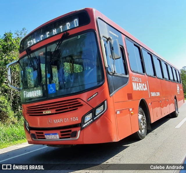 EPT - Empresa Pública de Transportes de Maricá MAR 01.104 na cidade de Maricá, Rio de Janeiro, Brasil, por Calebe Andrade. Número da foto: #11385841.
