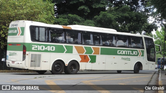 Empresa Gontijo de Transportes 21040 na cidade de São Paulo, São Paulo, Brasil, por Cle Giraldi. ID da foto: 11386716.