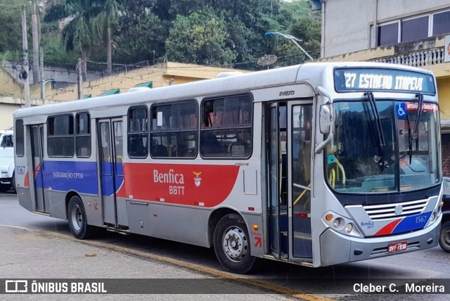 BBTT - Benfica Barueri Transporte e Turismo 1567 na cidade de Itapevi, São Paulo, Brasil, por Cleber C.  Moreira. ID da foto: 11386323.