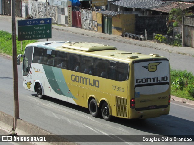 Empresa Gontijo de Transportes 17360 na cidade de Belo Horizonte, Minas Gerais, Brasil, por Douglas Célio Brandao. Número da foto: #11386888.