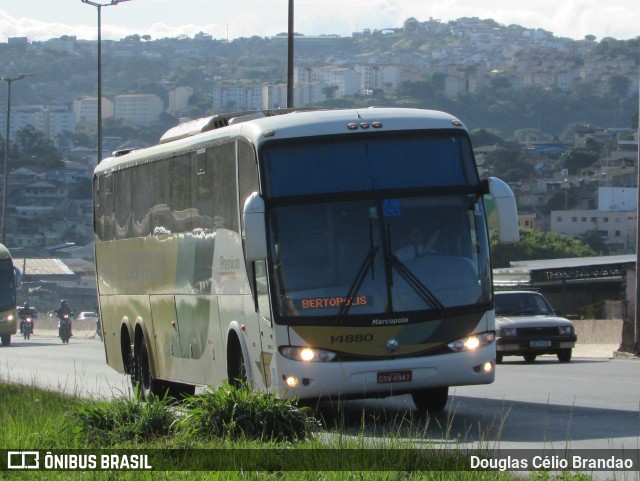 Empresa Gontijo de Transportes 14880 na cidade de Belo Horizonte, Minas Gerais, Brasil, por Douglas Célio Brandao. Número da foto: #11385665.