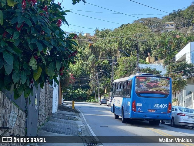 Transol Transportes Coletivos 50409 na cidade de Florianópolis, Santa Catarina, Brasil, por Wallan Vinicius. Número da foto: #11386401.