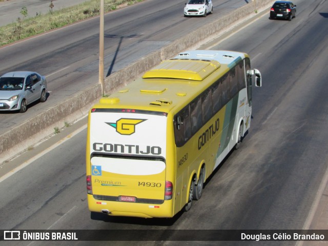 Empresa Gontijo de Transportes 14930 na cidade de Belo Horizonte, Minas Gerais, Brasil, por Douglas Célio Brandao. ID da foto: 11386924.