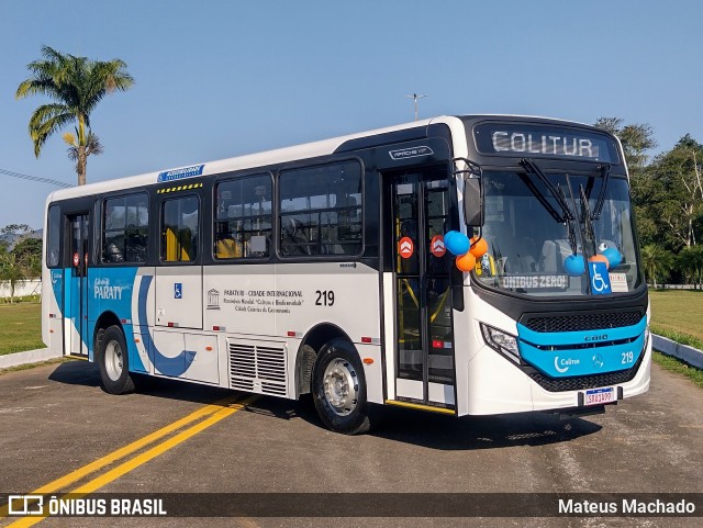 Colitur Transportes Rodoviários 219 na cidade de Paraty, Rio de Janeiro, Brasil, por Mateus Machado. ID da foto: 11385553.