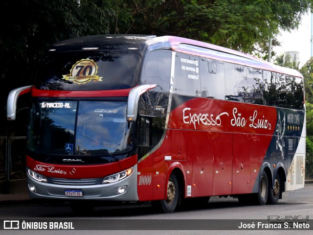 Expresso São Luiz 10000 na cidade de Salvador, Bahia, Brasil, por José Franca S. Neto. ID da foto: 11386700.