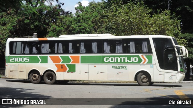 Empresa Gontijo de Transportes 21005 na cidade de São Paulo, São Paulo, Brasil, por Cle Giraldi. ID da foto: 11385295.