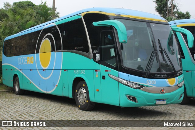 Doce Rio Fretamento e Turismo 6300 na cidade de Volta Redonda, Rio de Janeiro, Brasil, por Maxwel Silva. ID da foto: 11385467.