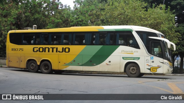 Empresa Gontijo de Transportes 18075 na cidade de São Paulo, São Paulo, Brasil, por Cle Giraldi. ID da foto: 11386668.