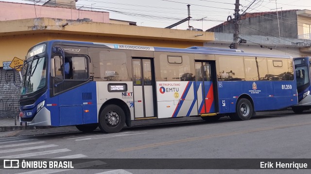 Next Mobilidade - ABC Sistema de Transporte 81.359 na cidade de São Bernardo do Campo, São Paulo, Brasil, por Erik Henrique. ID da foto: 11385261.