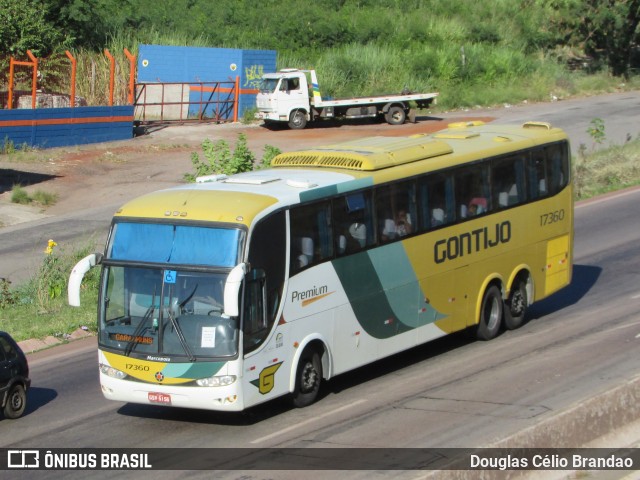 Empresa Gontijo de Transportes 17360 na cidade de Belo Horizonte, Minas Gerais, Brasil, por Douglas Célio Brandao. ID da foto: 11386884.