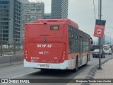 Buses Alfa S.A. 3012 na cidade de Estación Central, Santiago, Metropolitana de Santiago, Chile, por Benjamín Tomás Lazo Acuña. Número da foto: #11387277.