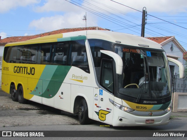 Empresa Gontijo de Transportes 18395 na cidade de Fortaleza, Ceará, Brasil, por Alisson Wesley. ID da foto: 11388547.