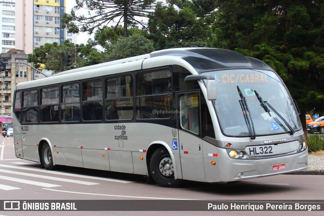 Auto Viação Redentor HL322 na cidade de Curitiba, Paraná, Brasil, por Paulo Henrique Pereira Borges. Número da foto: #11389547.
