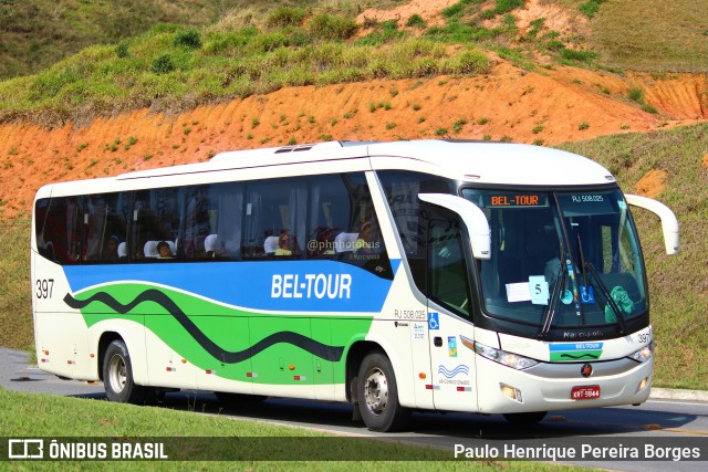 Bel-Tour Transportes e Turismo 397 na cidade de Aparecida, São Paulo, Brasil, por Paulo Henrique Pereira Borges. ID da foto: 11389561.