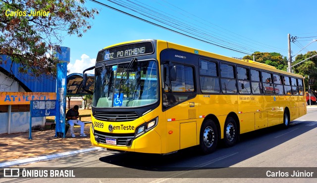 Rápido Araguaia 50899 na cidade de Goiânia, Goiás, Brasil, por Carlos Júnior. ID da foto: 11388019.