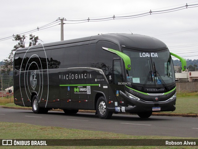 Viação Garcia 82399 na cidade de Paranavaí, Paraná, Brasil, por Robson Alves. Número da foto: #11389883.