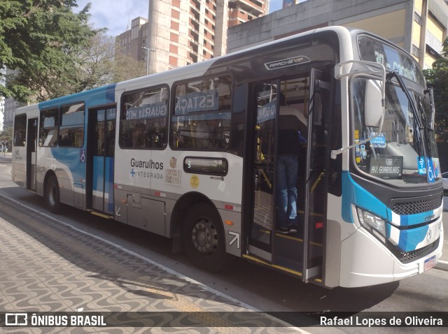 VUG - Viação Urbana Guarulhos 1401 na cidade de Guarulhos, São Paulo, Brasil, por Rafael Lopes de Oliveira. Número da foto: #11389941.