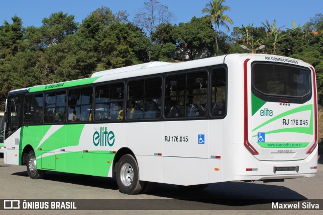 Viação Elite RJ 176.045 na cidade de Volta Redonda, Rio de Janeiro, Brasil, por Maxwel Silva. Número da foto: #11388045.