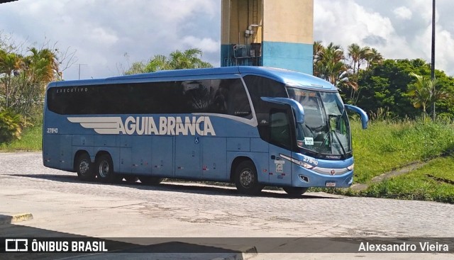 Viação Águia Branca 27840 na cidade de Santo Antônio de Jesus, Bahia, Brasil, por Alexsandro Vieira. Número da foto: #11389339.