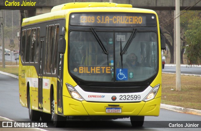 Viação Pioneira 232599 na cidade de Brasília, Distrito Federal, Brasil, por Carlos Júnior. Número da foto: #11387971.