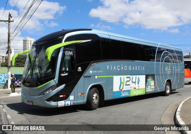 Viação Garcia 82048 na cidade de São Paulo, São Paulo, Brasil, por George Miranda. Número da foto: #11388575.