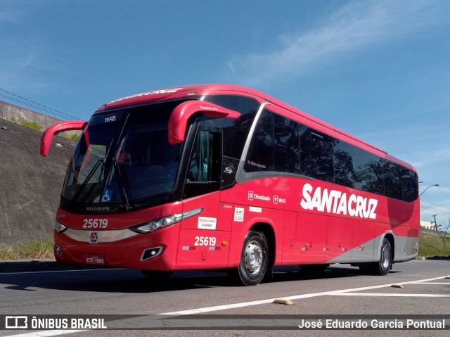 Viação Santa Cruz 25619 na cidade de Campinas, São Paulo, Brasil, por José Eduardo Garcia Pontual. Número da foto: #11388601.
