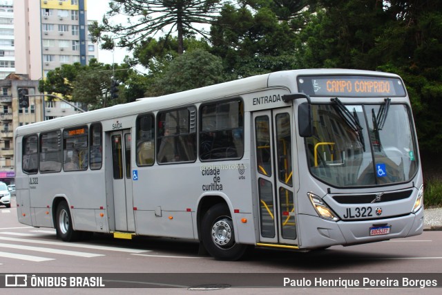 Expresso Azul JL322 na cidade de Curitiba, Paraná, Brasil, por Paulo Henrique Pereira Borges. Número da foto: #11389542.