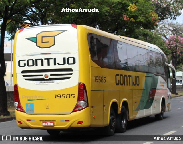 Empresa Gontijo de Transportes 19585 na cidade de Belo Horizonte, Minas Gerais, Brasil, por Athos Arruda. Número da foto: #11388947.