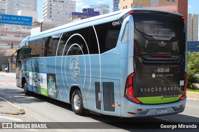 Viação Garcia 82048 na cidade de São Paulo, São Paulo, Brasil, por George Miranda. Número da foto: #11388577.