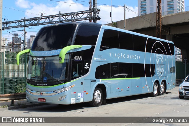 Viação Garcia 8693 na cidade de São Paulo, São Paulo, Brasil, por George Miranda. Número da foto: #11388533.