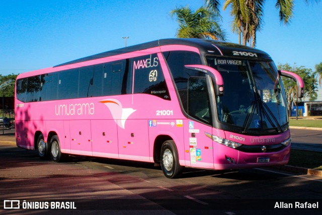 Viação Umuarama 21001 na cidade de Campo Grande, Mato Grosso do Sul, Brasil, por Allan Rafael. Número da foto: #11388212.