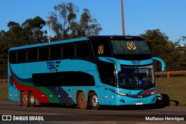 TSL Transportes 758 na cidade de Nova Lima, Minas Gerais, Brasil, por Matheus Henrique. Número da foto: #11389731.