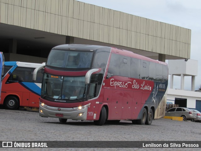 Expresso São Luiz 7970 na cidade de Caruaru, Pernambuco, Brasil, por Lenilson da Silva Pessoa. ID da foto: 11389933.