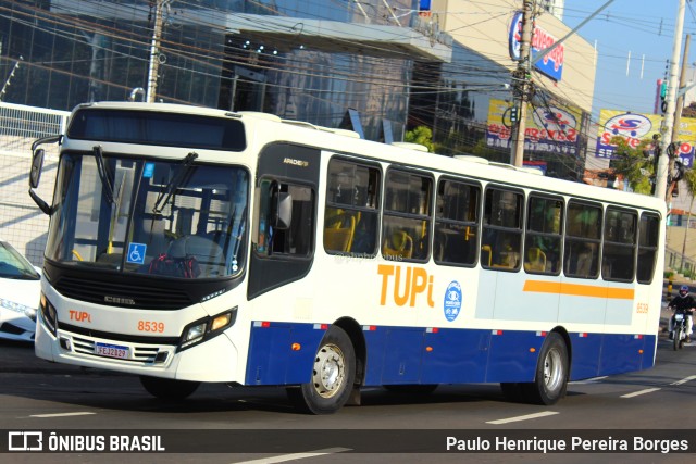TUPi Transportes Urbanos Piracicaba 8539 na cidade de Piracicaba, São Paulo, Brasil, por Paulo Henrique Pereira Borges. Número da foto: #11389488.