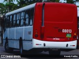 Auto Ônibus Líder 0908013 na cidade de Manaus, Amazonas, Brasil, por Kezedy Padilha. Número da foto: #:id.