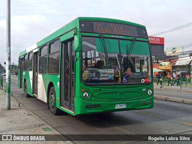 Buses Vule 1469 na cidade de Maipú, Santiago, Metropolitana de Santiago, Chile, por Rogelio Labra Silva. Número da foto: #11390704.