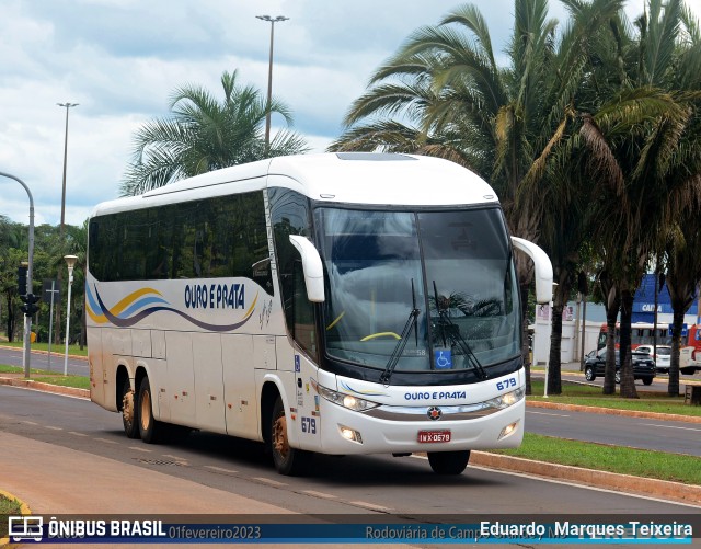 Viação Ouro e Prata 679 na cidade de Campo Grande, Mato Grosso do Sul, Brasil, por Eduardo  Marques Teixeira. Número da foto: #11391838.